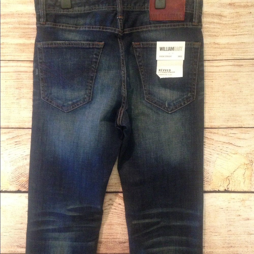 William Rast Hixon Straight Dimension Flex Jeans - Picture 3 of 5